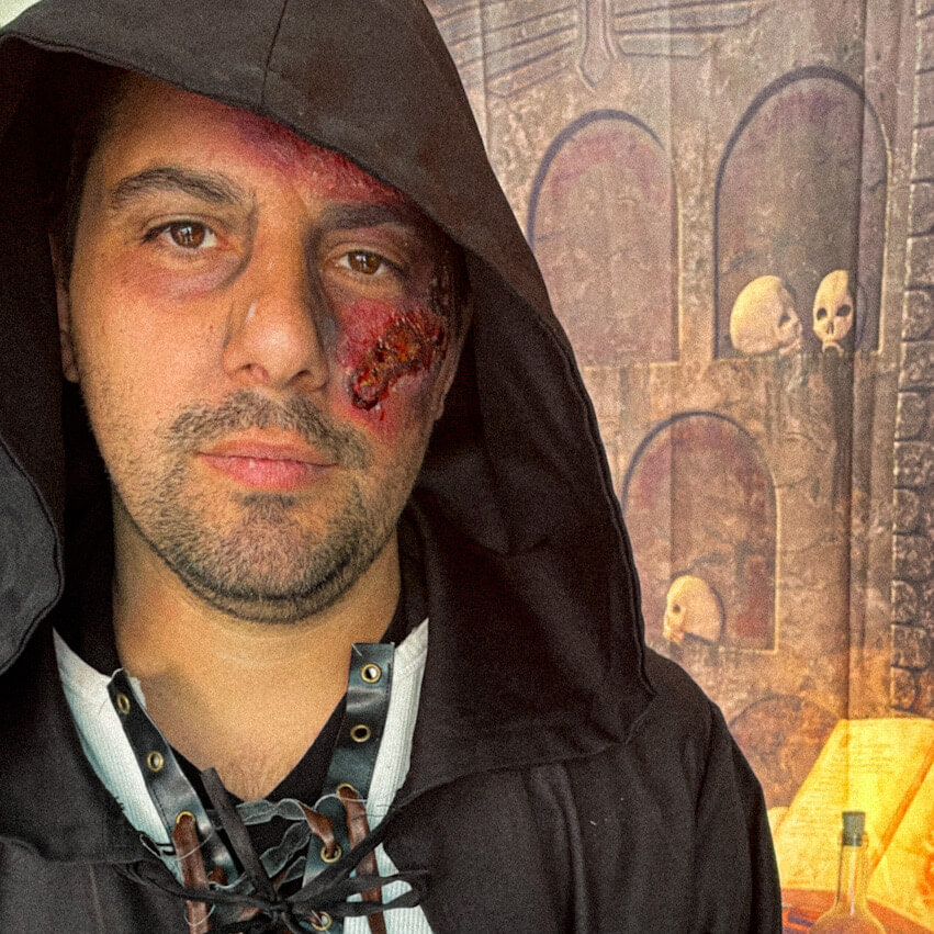 Anthony Aguilar en sorcier