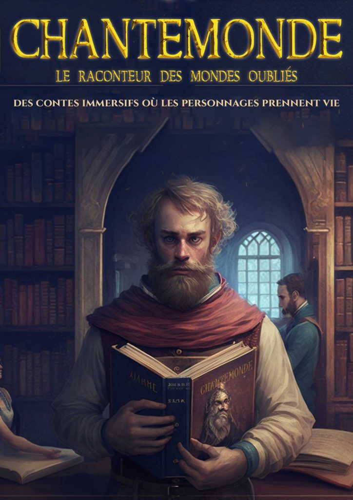 affiche de chantemonde - contes déambulatoires et immersifs